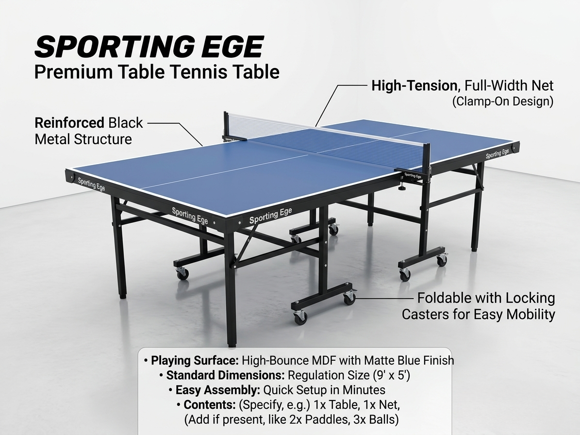 Mini Table Tennis Set - Image 4